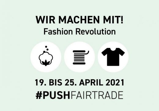 Grafik: "Wir machen mit! Fashion Revolution"